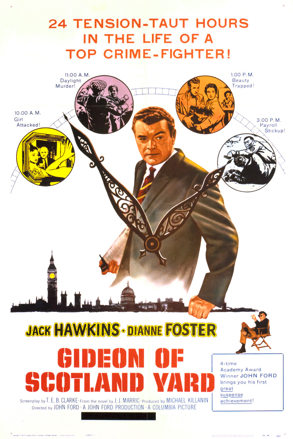  فیلم سینمایی Gideon of Scotland Yard با حضور Jack Hawkins