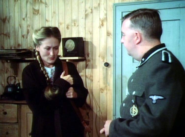 مریل استریپ در صحنه سریال تلویزیونی Holocaust
