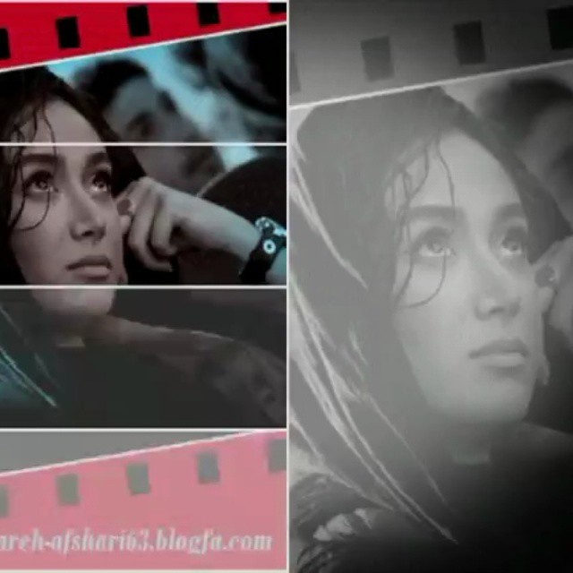 تصویری شخصی از بهاره افشاری، بازیگر و تهیه کننده سینما و تلویزیون