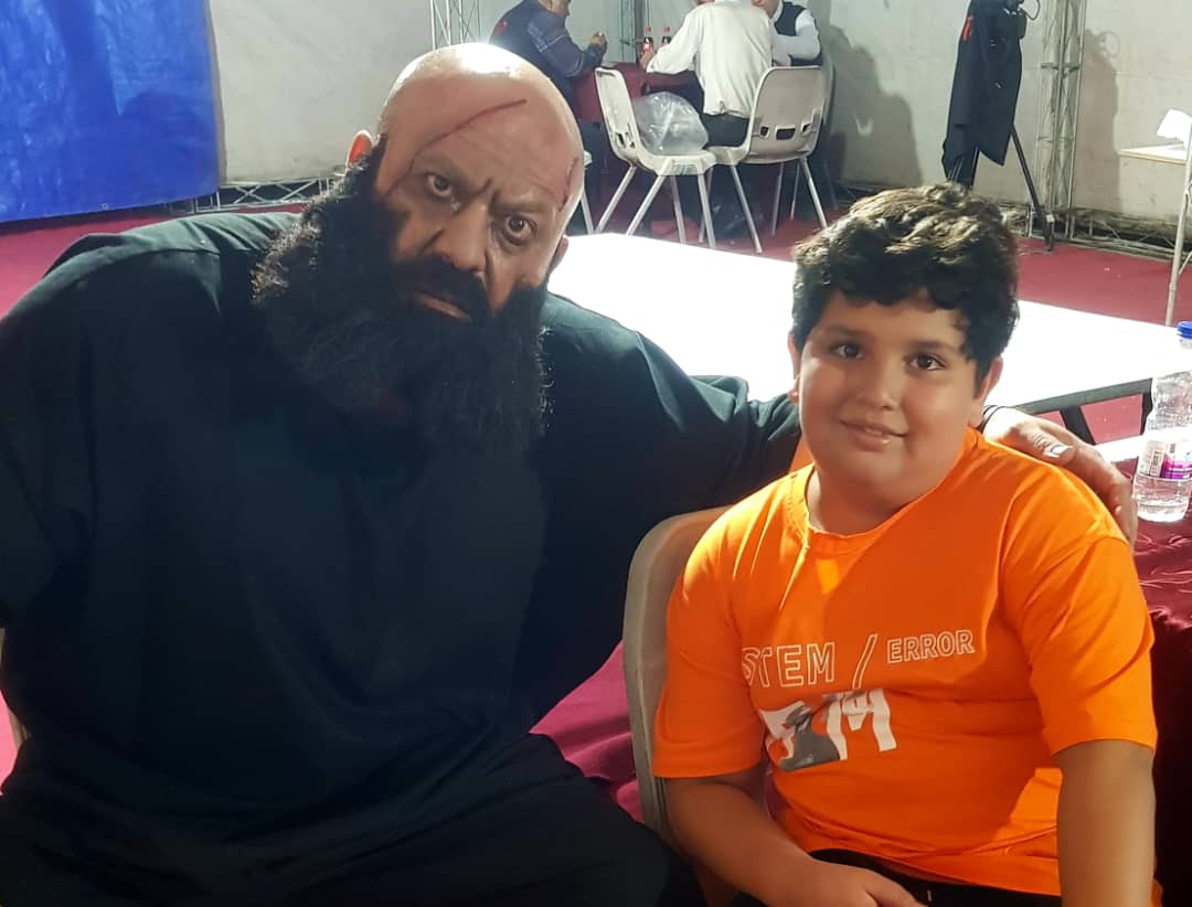 تصویری شخصی از محمد حاج بابا، بازیگر سینما و تلویزیون