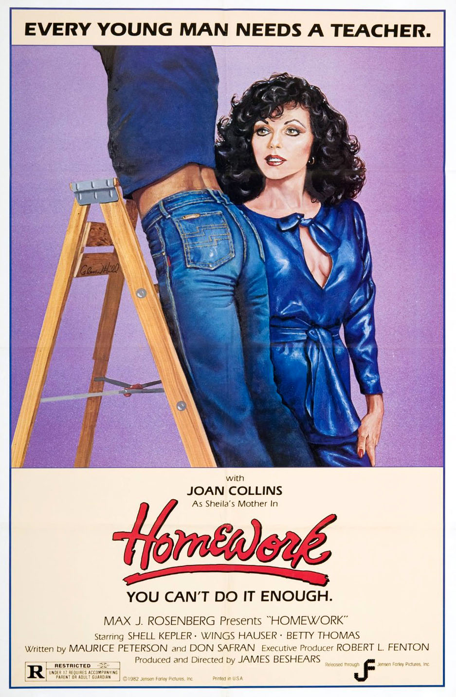  فیلم سینمایی Homework با حضور Joan Collins و Michael Morgan