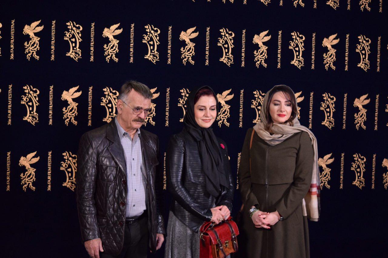 هانیه توسلی در جشنواره فیلم سینمایی سوءتفاهم به همراه مهدی فخیم‌زاده و مریلا زارعی