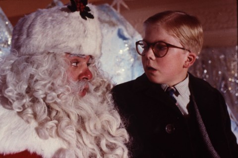 Jeff Gillen در صحنه فیلم سینمایی داستان کریسمس به همراه پیتر بلینگسلی