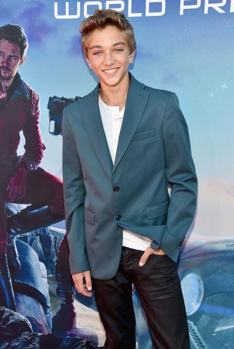 Gavin Casalegno در صحنه فیلم سینمایی محافظین کهکشان