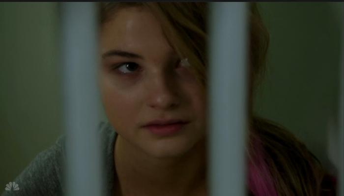 Stefanie Scott در صحنه سریال تلویزیونی قانون و نظم: واحد قربانیان ویژه