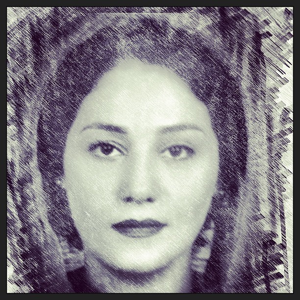 تصویری شخصی از شبنم مقدمی، بازیگر و کارشناس سینما و تلویزیون