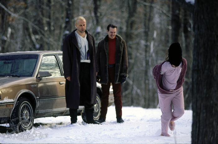 پتر استورماره در صحنه فیلم سینمایی فارگو به همراه استیو بوشمی