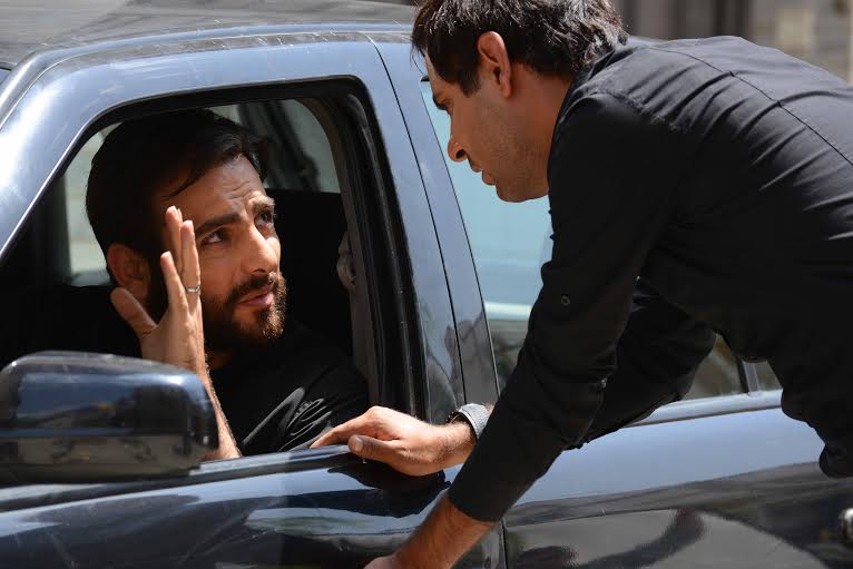 حامد کمیلی در صحنه سریال تلویزیونی پرده‌نشین