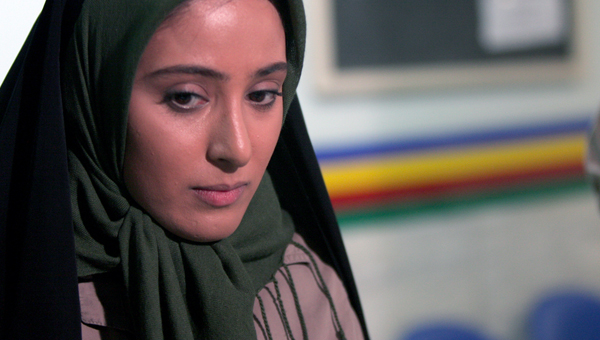 آناهیتا افشار در صحنه سریال تلویزیونی زیر هشت