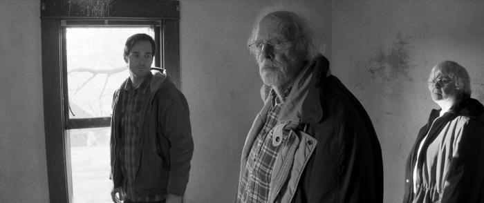 بروس درن در صحنه فیلم سینمایی نبراسکا به همراه June Squibb و ویل فورت
