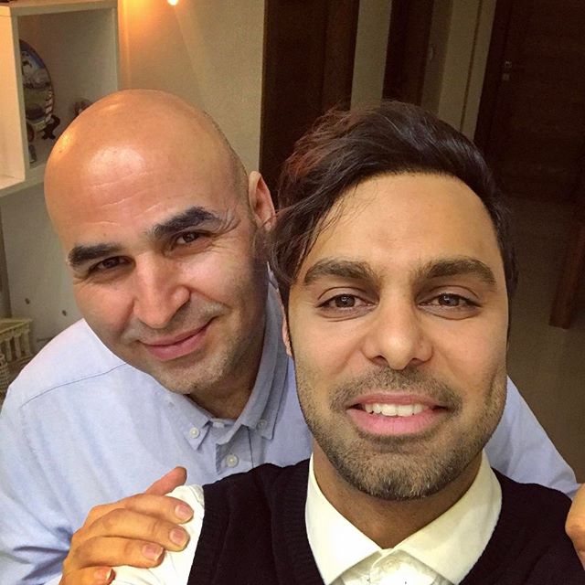 تصویری شخصی از مهدی ماهانی، بازیگر سینما و تلویزیون