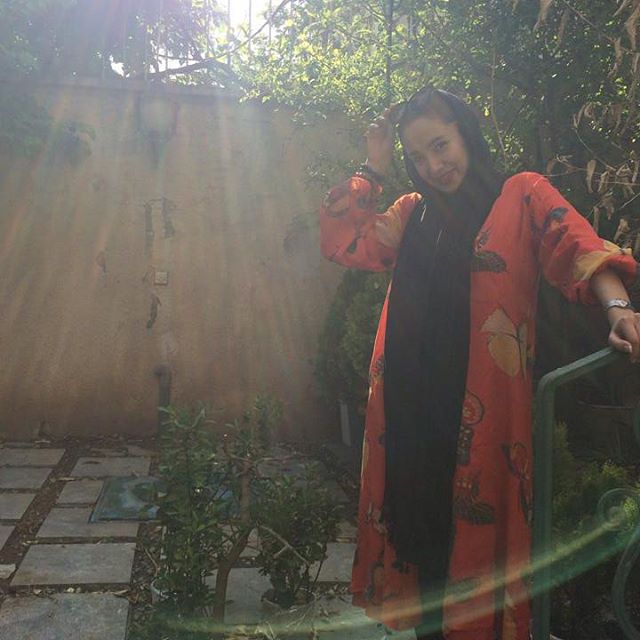 تصویری شخصی از بهاره افشاری، بازیگر و تهیه کننده سینما و تلویزیون