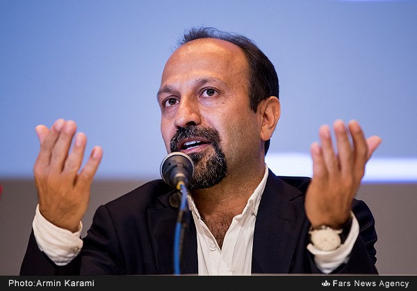اصغر فرهادی در نشست خبری فیلم سینمایی فروشنده