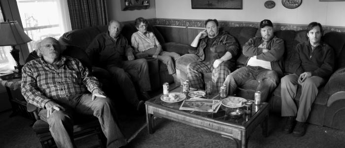 بروس درن در صحنه فیلم سینمایی نبراسکا به همراه Rance Howard، Tim Driscoll، Devin Ratray و ویل فورت
