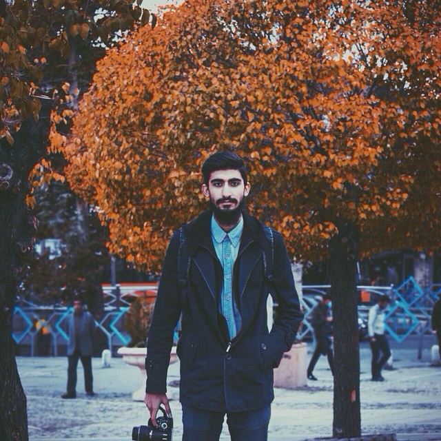تصویری شخصی از علیرضا خطیبی، بازیگر و عکاس سینما و تلویزیون