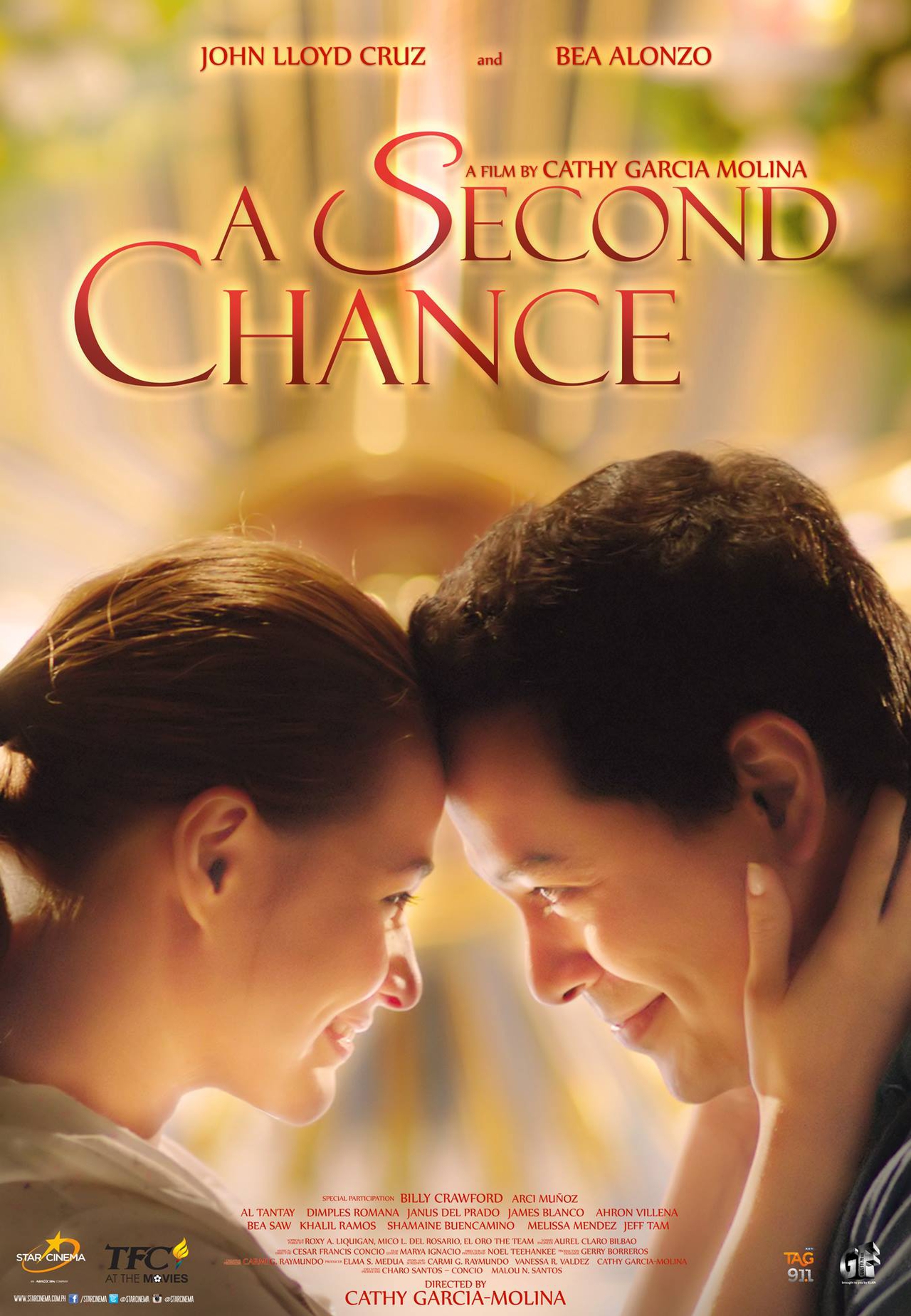 Bea Alonzo در صحنه فیلم سینمایی A Second Chance به همراه John Lloyd Cruz