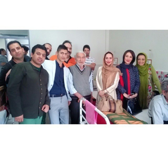 تصویری شخصی از بهاره افشاری، بازیگر و تهیه کننده سینما و تلویزیون