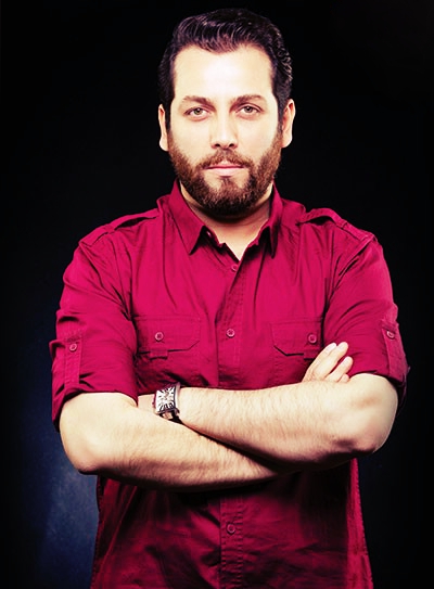 تصویری شخصی از امیررضا دلاوری، بازیگر و خواننده تیتراژ سینما و تلویزیون