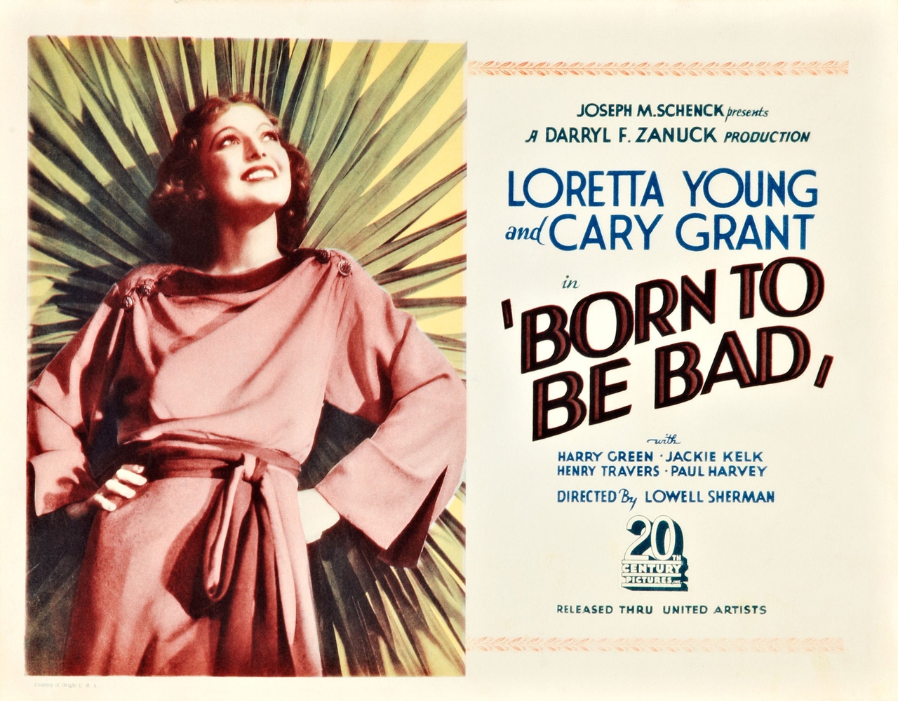  فیلم سینمایی Born to Be Bad با حضور Loretta Young