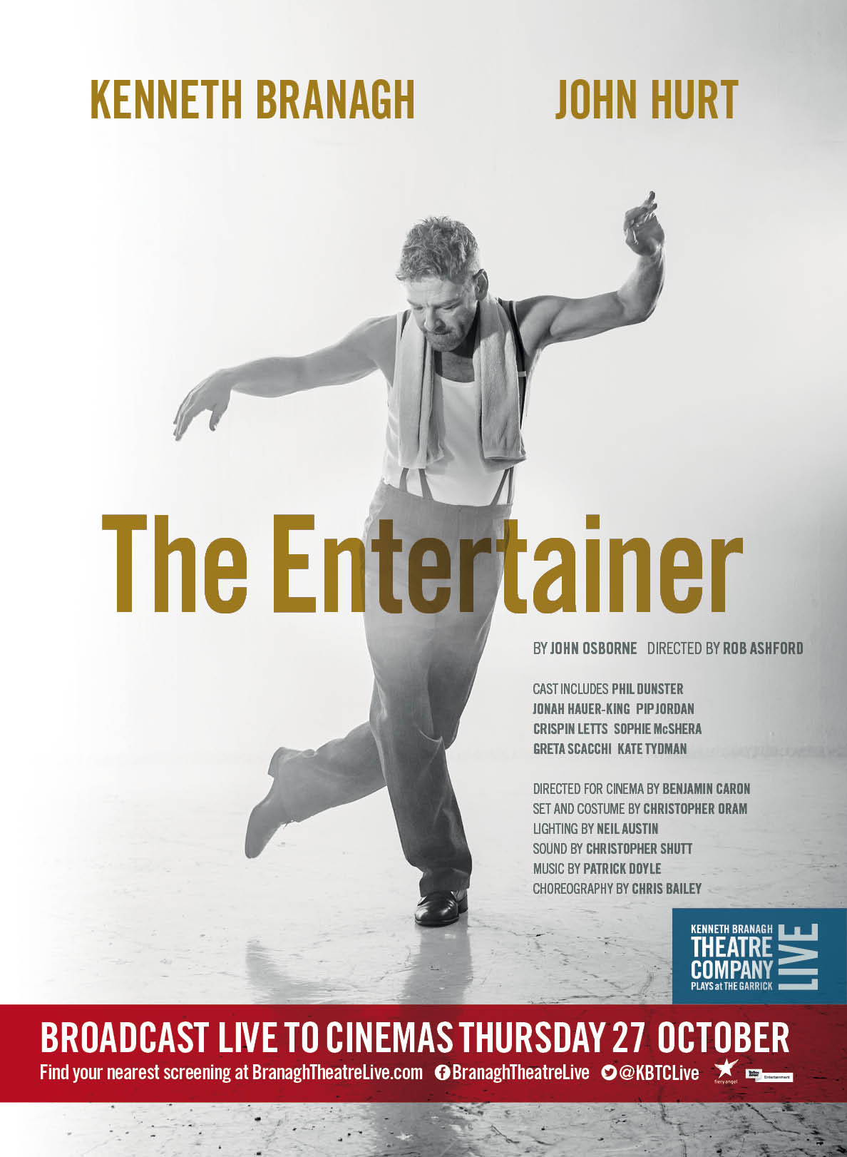  فیلم سینمایی Branagh Theatre Live: The Entertainer به کارگردانی Benjamin Caron