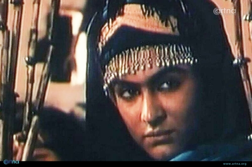 ویشکا آسایش در صحنه سریال تلویزیونی امام علی (ع)