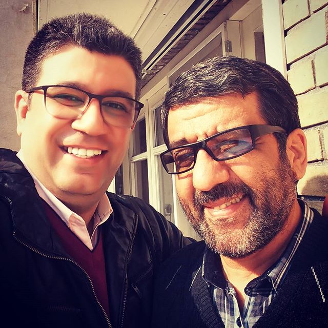 تصویری شخصی از رضا رشیدپور، بازیگر و مجری سینما و تلویزیون