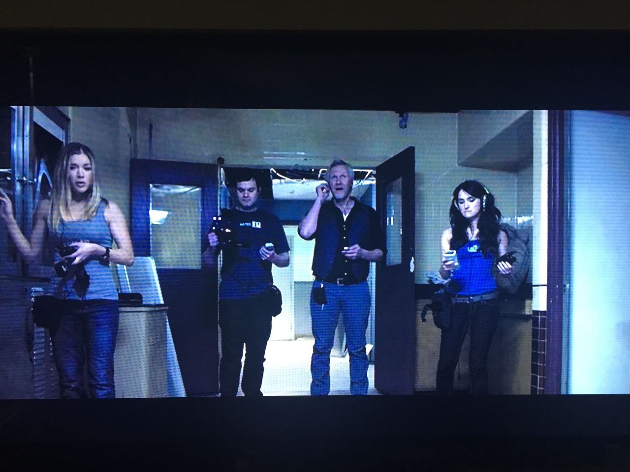 Whitney Anderson در صحنه فیلم سینمایی American Poltergeist 3 به همراه Christopher Allen-Nelson، Paul Dietz و Kara Luiz