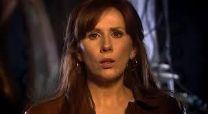 Catherine Tate در صحنه سریال تلویزیونی Doctor Who