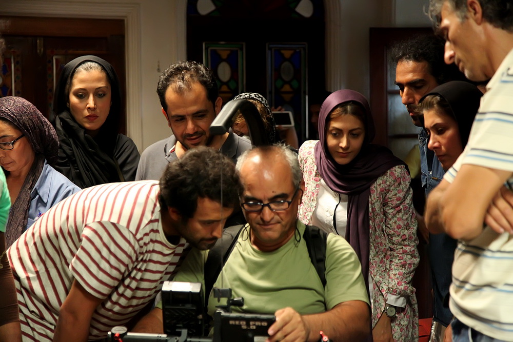 پشت صحنه فیلم سینمایی تیک آف به کارگردانی احسان عبدی‌پور