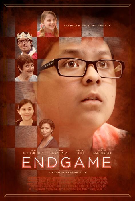 Rico Rodriguez در صحنه فیلم سینمایی Endgame به همراه Justina Machado، Ivonne Coll و Efren Ramirez