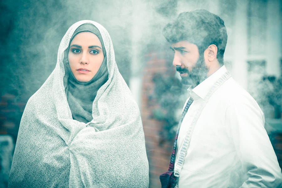 حسین مهری در صحنه سریال تلویزیونی حوالی پاییز