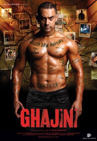  فیلم سینمایی Ghajini به کارگردانی A.R. Murugadoss