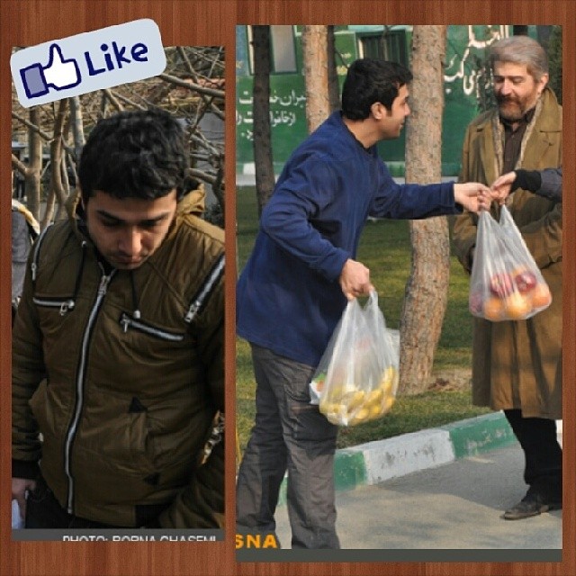 تصویری شخصی از حسین مهری، بازیگر سینما و تلویزیون