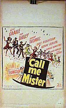  فیلم سینمایی Call Me Mister به کارگردانی Lloyd Bacon