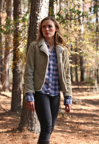 Michaela McManus در صحنه سریال تلویزیونی خاطرات خون آشام