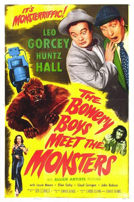  سریال تلویزیونی The Bowery Boys Meet the Monsters به کارگردانی Edward Bernds