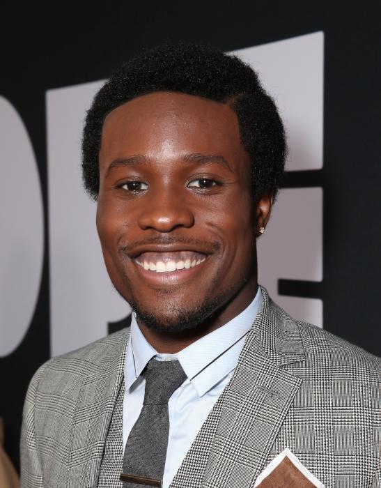 Shameik Moore در صحنه فیلم سینمایی مواد