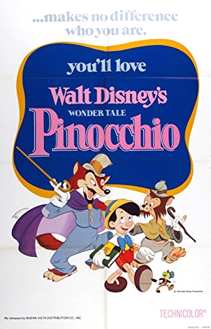  فیلم سینمایی پینوکیو به کارگردانی Hamilton Luske و Wilfred Jackson و نورمن فرگوسن و T. Hee و Jack Kinney و Bill Roberts و Ben Sharpsteen