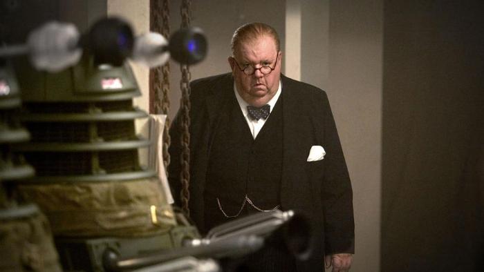 Ian McNeice در صحنه سریال تلویزیونی Doctor Who