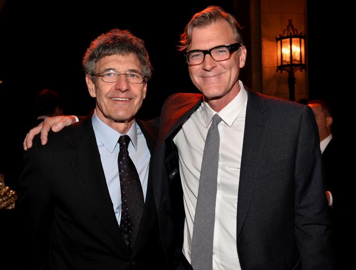 John Lee Hancock در صحنه فیلم سینمایی نجات آقای بنکس