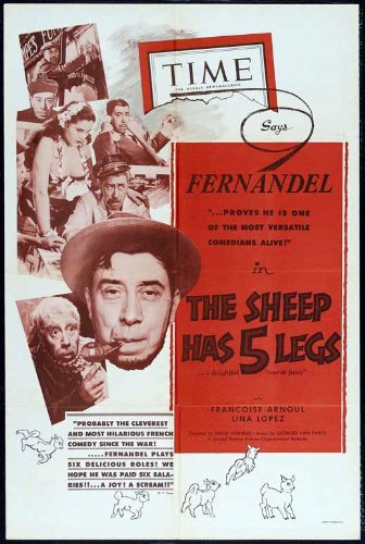  فیلم سینمایی The Sheep Has Five Legs به کارگردانی Henri Verneuil