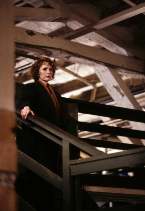 Piper Laurie در صحنه سریال تلویزیونی توئین پیکس