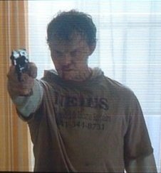 Justin Welborn در صحنه فیلم سینمایی دیوانگان