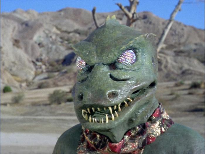 Gary Combs در صحنه سریال تلویزیونی پیشتازان فضا
