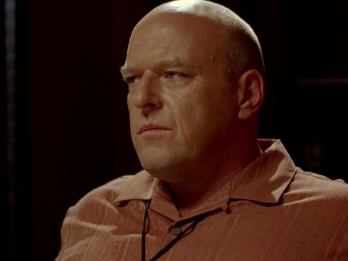 Dean Norris در صحنه سریال تلویزیونی برکینگ بد