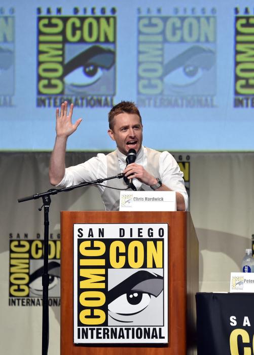 Chris Hardwick در صحنه سریال تلویزیونی Doctor Who