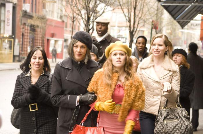 Wendie Malick در صحنه فیلم سینمایی اعترافات یک عاشق خرید به همراه ایسلا فیشر