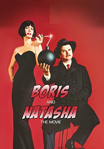 Dave Thomas در صحنه فیلم سینمایی Boris and Natasha به همراه Sally Kellerman