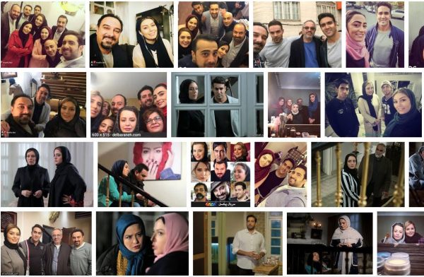 پشت صحنه سریال تلویزیونی پیکسل به کارگردانی محمود معظمی و محمدحسین لطیفی