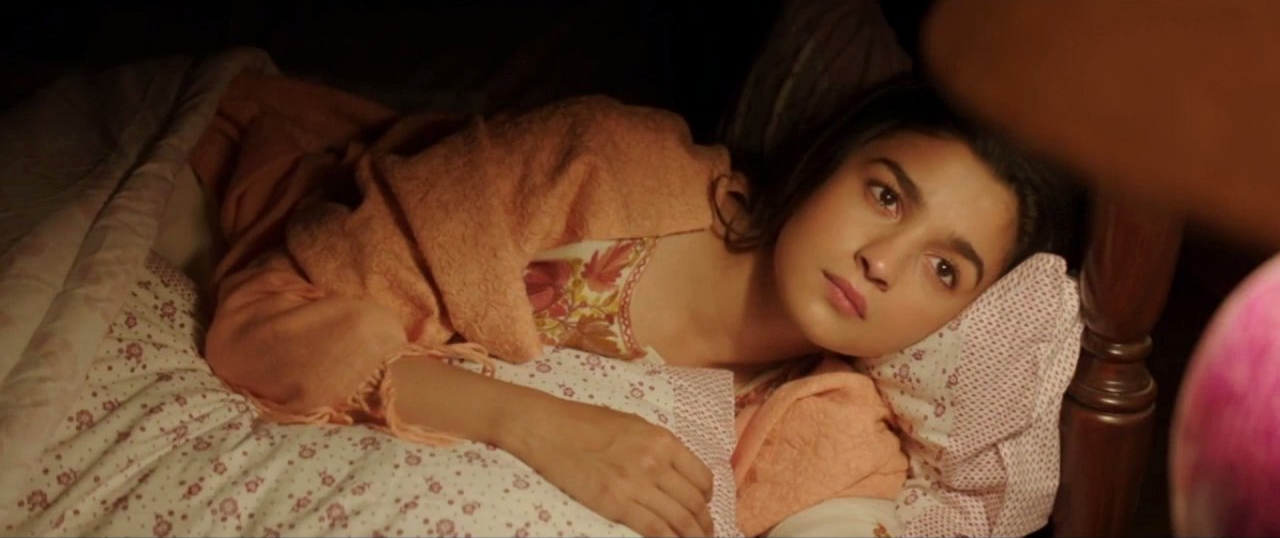 Alia Bhatt در صحنه فیلم سینمایی Raazi